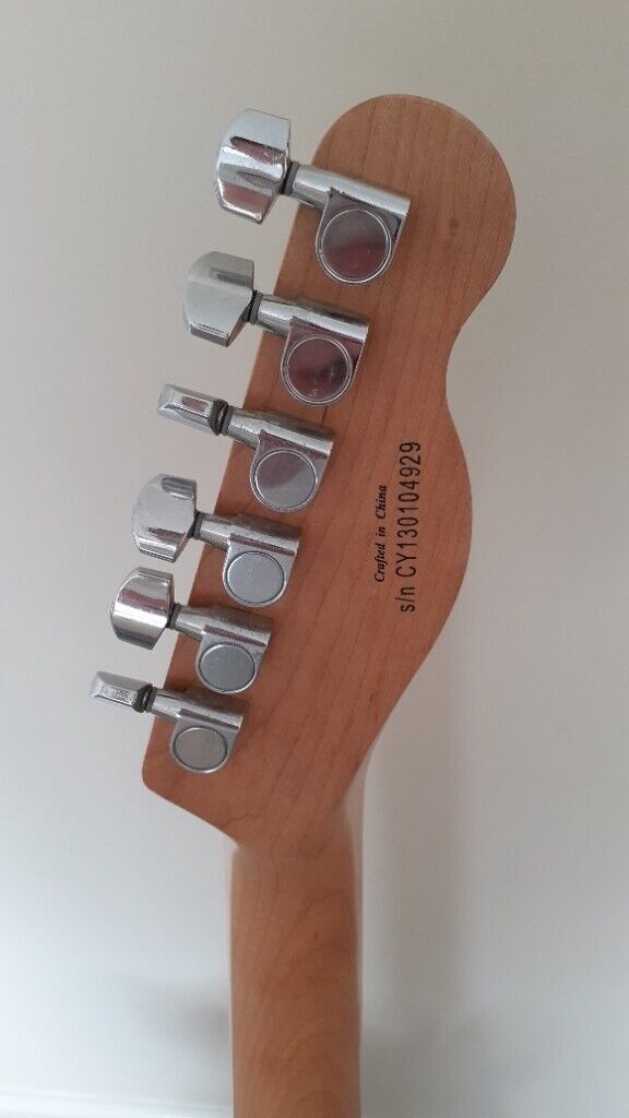 Fender squier telecaster left handed guitar