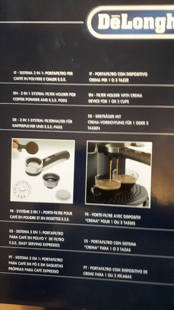 DeLonghi Motivo espresso and cappuccino maker