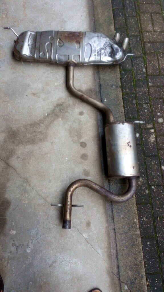 Volkswagen golf mk6 exhaust back box