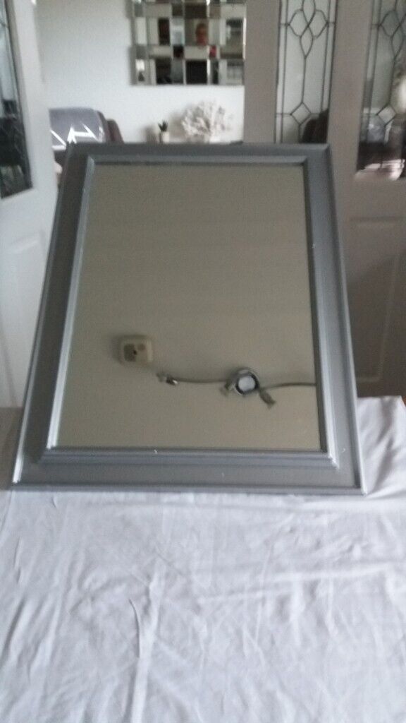 image for Silver Framed Mirror
