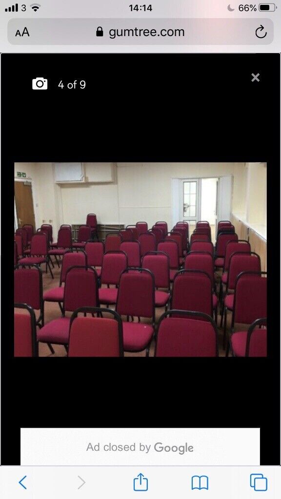 EVENTS/CHURCH D1/F1/D2/F2 HALL 200-300 SEATER TO RENT in ERITH TO LET-SHARED USE AT £995 PER MONTH 