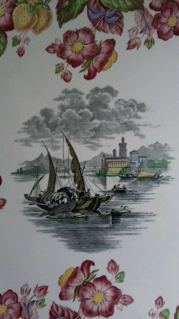 Copeland Spode " Old Salem" charger