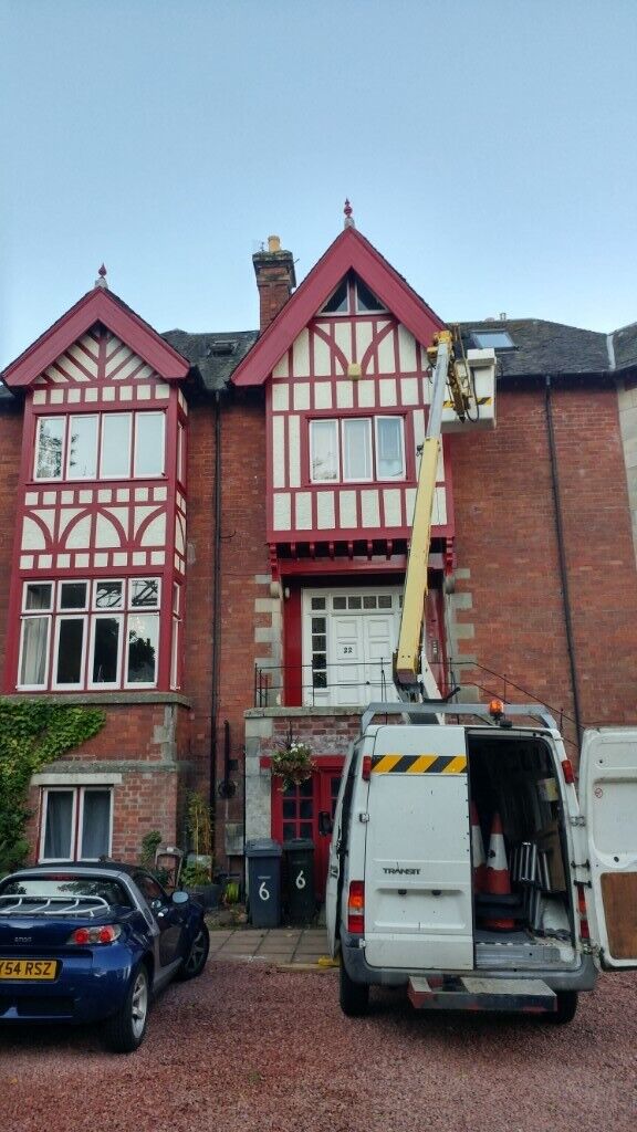 image for Painter with Cherry Picker for Hire, Fife, Edinburgh, Glasgow, Perth
