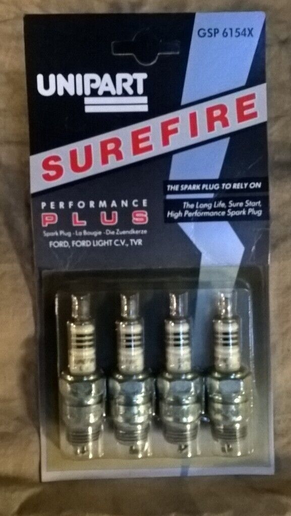 Ford Escort, Cortina Sierra & Transit OHC  NOS. Pinto Spark Plugs.    
