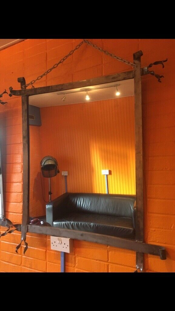 image for 2 salon mirrors 