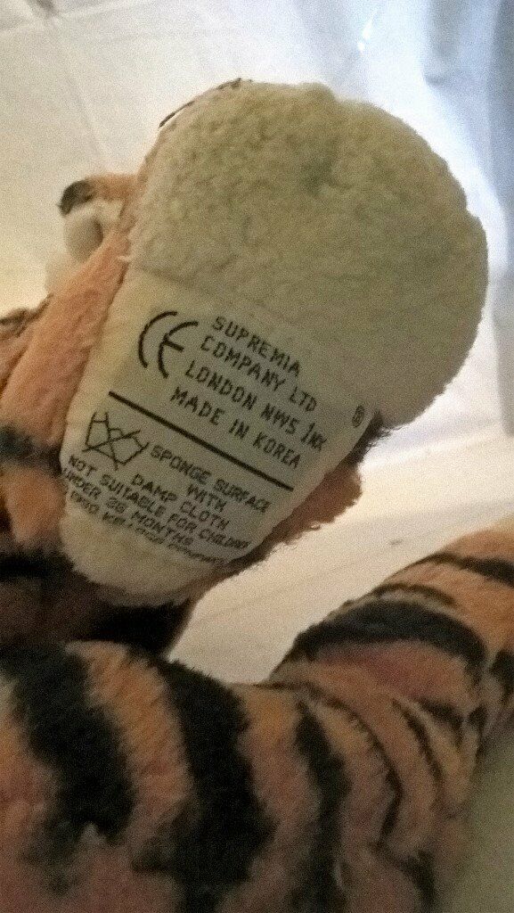 Frosties Tony the Tiger soft toy Vintage 