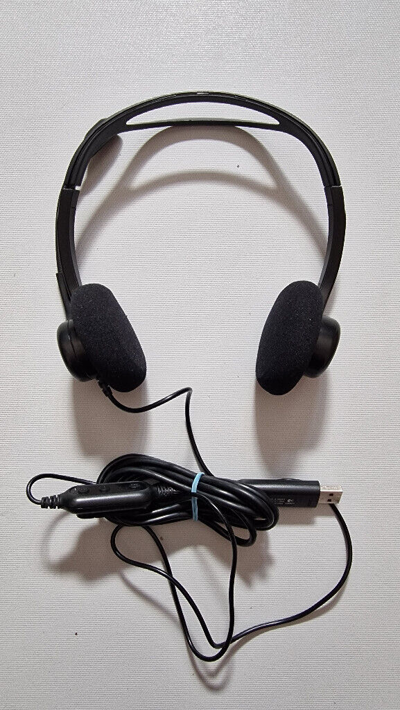 Logitech 960 - A-00053 USB Headset Noise Cancelling Headset