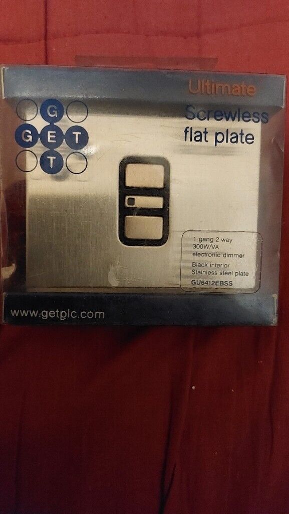 image for Electronic dimmer switch plus 13amp socket £5