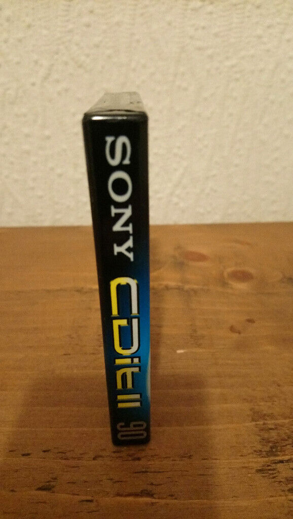 Sony CDit II 90 Type II Blank Cassette x2