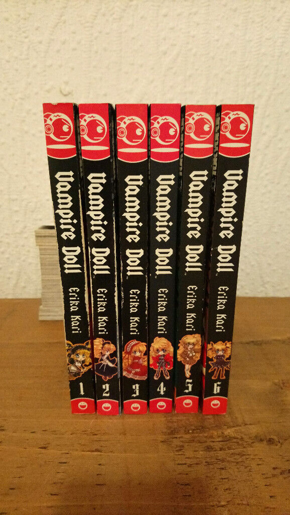 Vampire Doll English Manga Complete Volumes 1 to 6