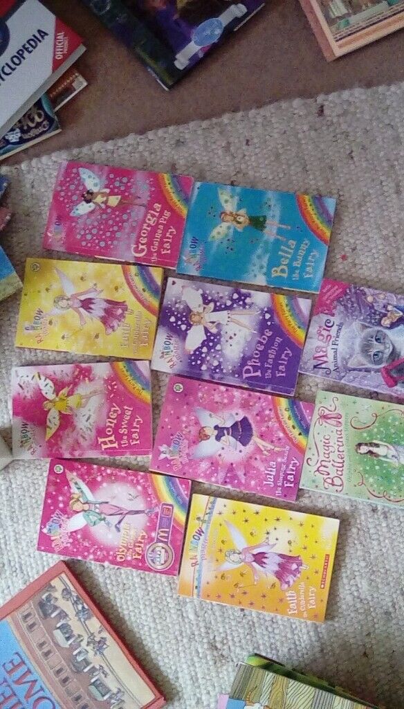 Rainbow magic fairy reading books