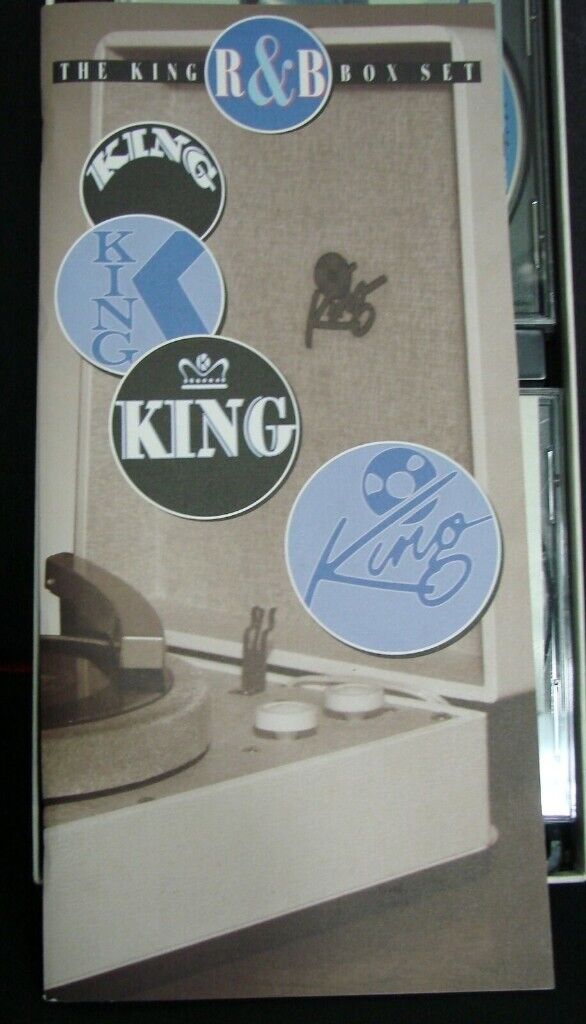 The King R&B Box Set Very Rare (4xCD, Compilation) Including 85 Songs + 36 Page Color Booklet  £20