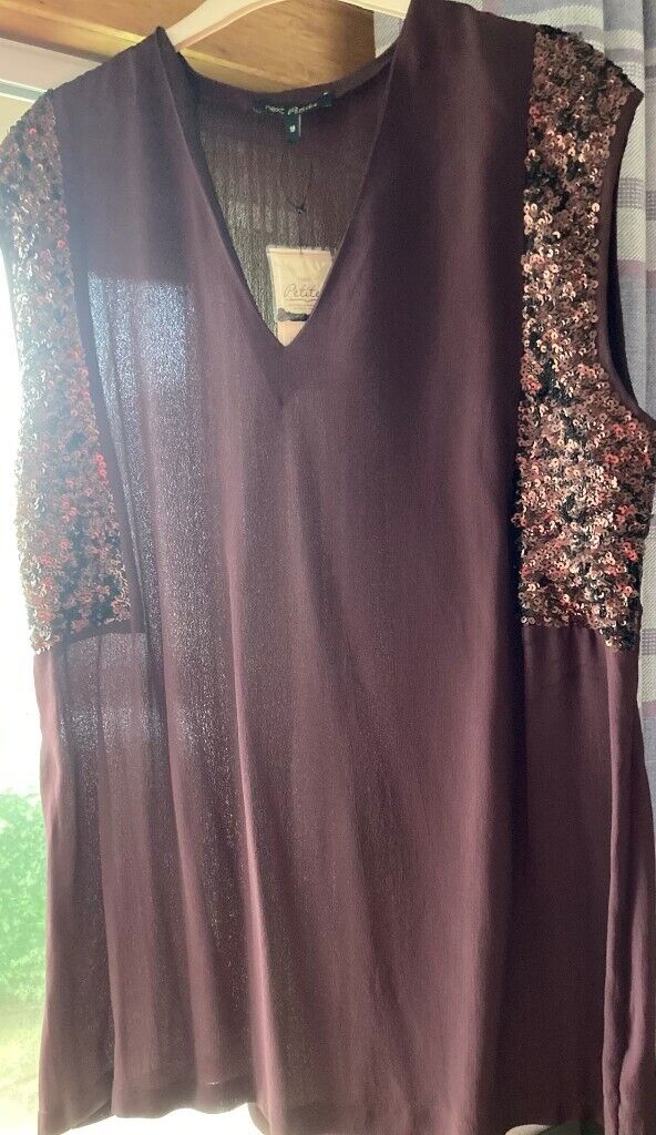 Next brown ladies top