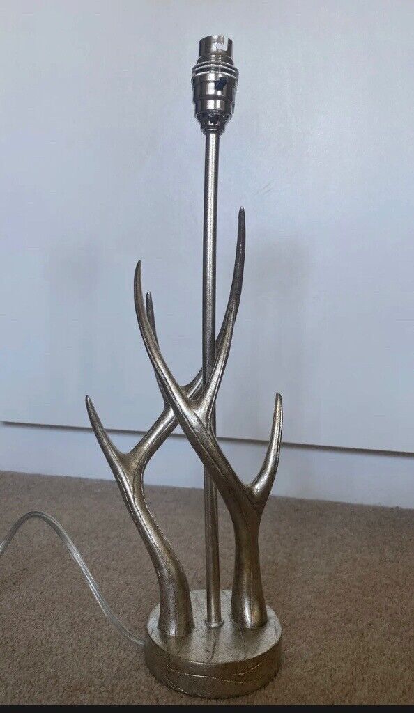 Laura Ashley Horn Shaped Lamp Base Brand New Unusued