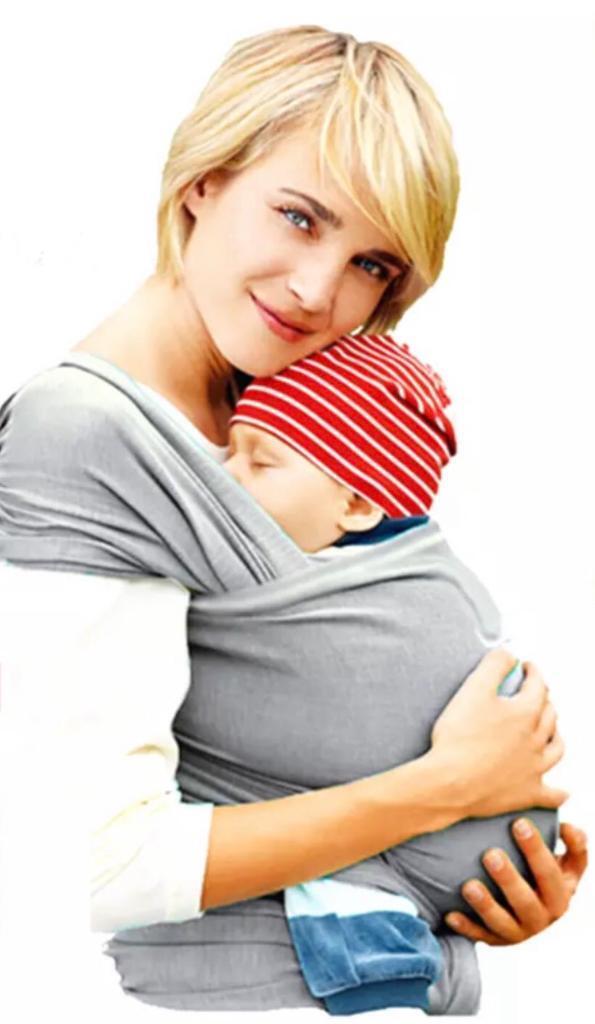 image for Baby stretchy wrap sling carrier