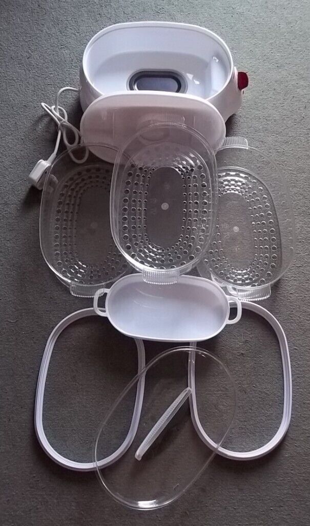 3-Tier Kitchen Food Steamer. As New as Never Used. From a Smoke Free Home.