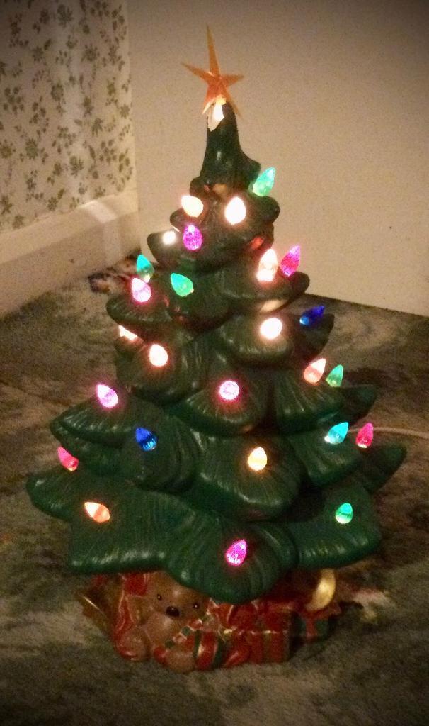 image for Pretty Light Up Ceramic Christmas Tree 