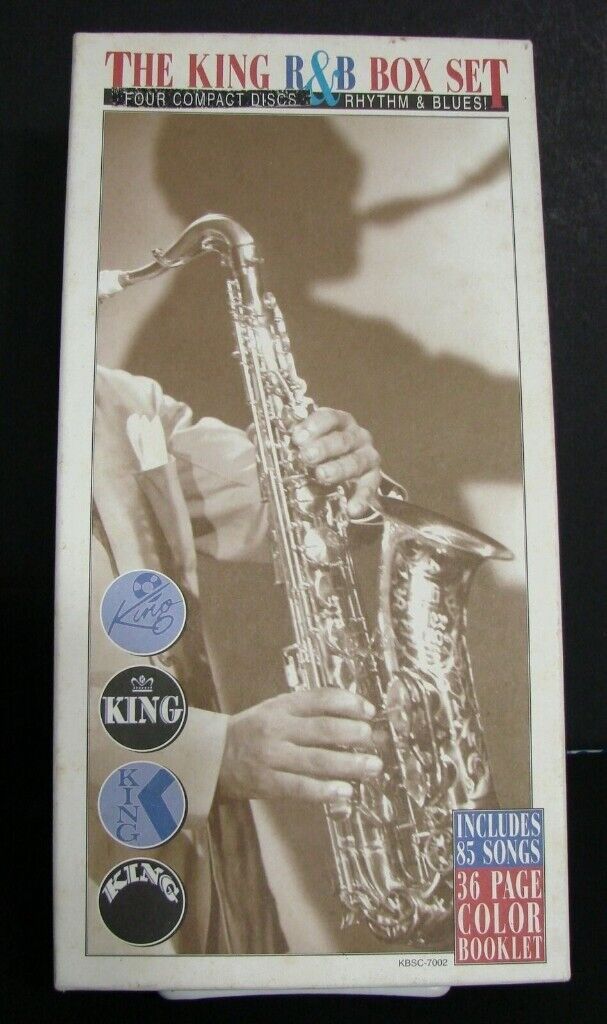 The King R&B Box Set Very Rare (4xCD, Compilation) Including 85 Songs + 36 Page Color Booklet  £20