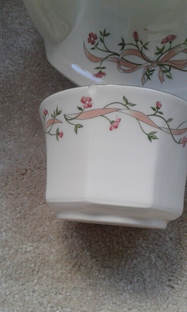 Eternal Beau Teapot, Milk Jug & Sugar Bowl 