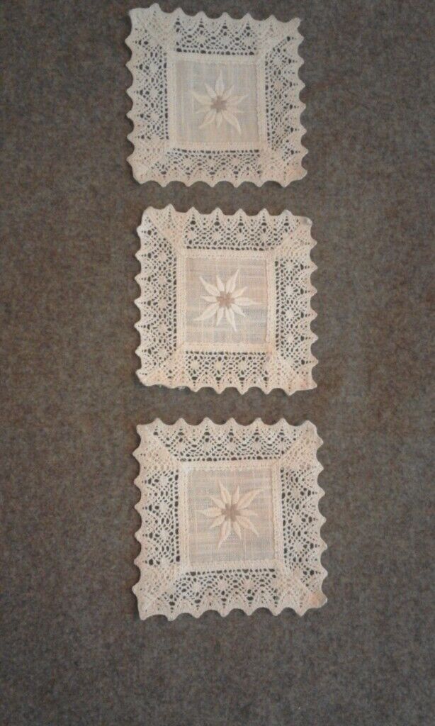 image for UBELHOR - tablemats, cloth, made in Austria, fabulous quality, quantity: 3