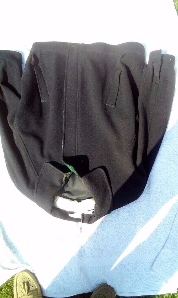 Ladies navy jacket. Size 16. Wool. Worn once.