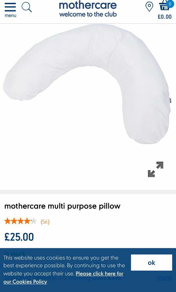 Mothercare multi hotsell purpose pillow