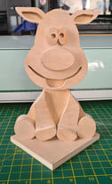 image for Wooden Cheeky Reindeer