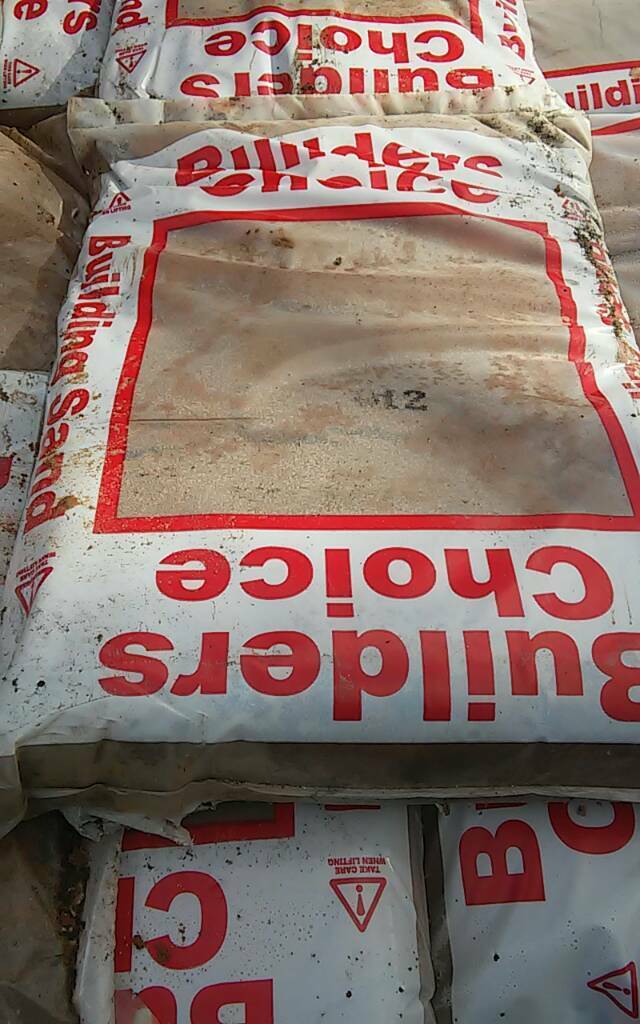 image for Builders Red Sand. Only £3.00 per bag