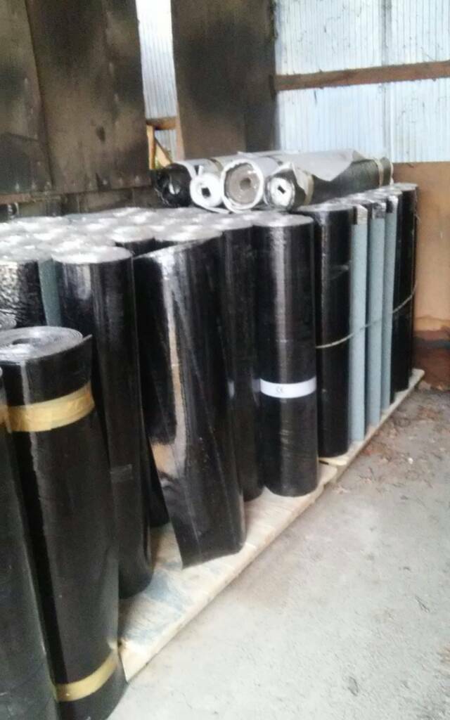Torch on roofing felt 8m on a roll. £25
