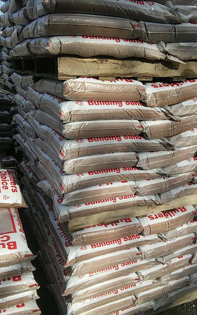 Builders Red Sand. Only £3.00 per bag