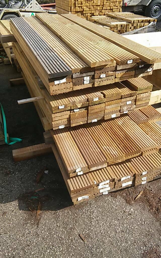 Timber Decking. FROM £7.20 per length