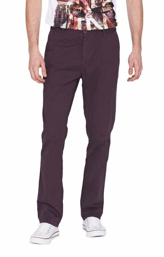 image for MENS CHINOS BY GOODSOULS SLIM FIT 36 WAIST 33R LEG
