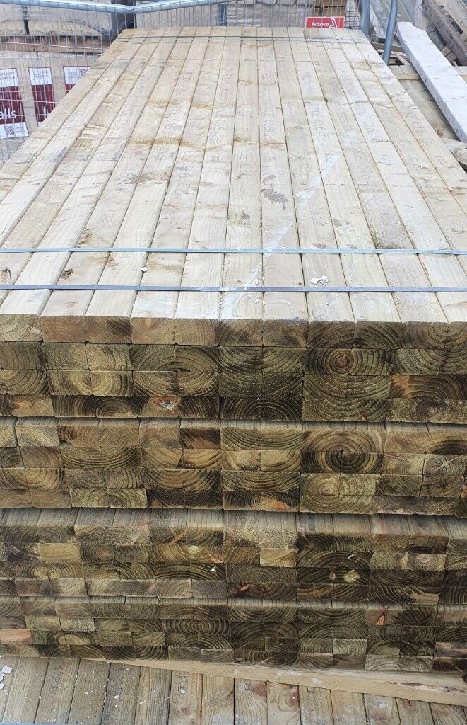 3x2 treated wood timber 3.0m/3.6m/4.8m brand new can deliver