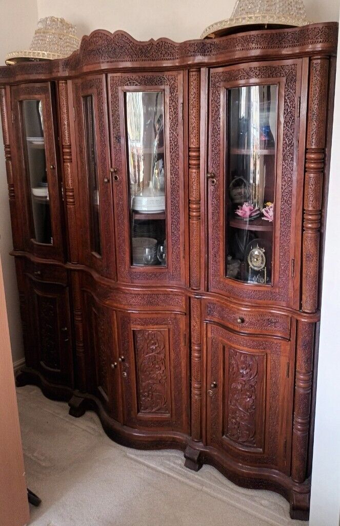 image for A BEAUTIFUL CARVED SIDEBOARD