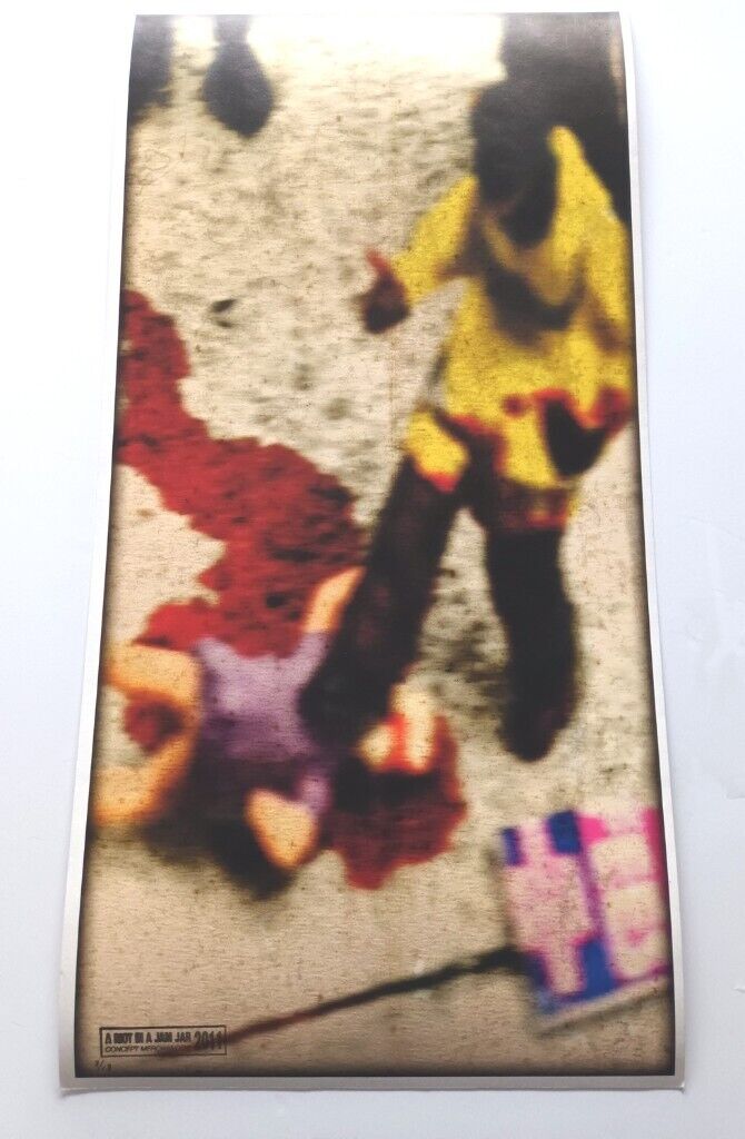 image for James Cauty  'Troublemaker Silenced (Pop Edition).' 2011. 3/13 limited edition. Free delivery