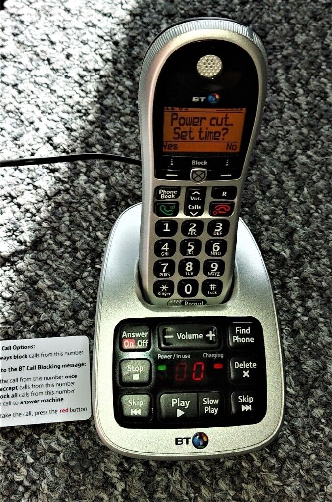 BT Big Button 4600 Telephone with Answer Machine - Single | in Barry, Vale  of Glamorgan | Gumtree