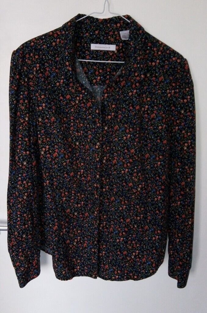 Floral print shirt - size 16