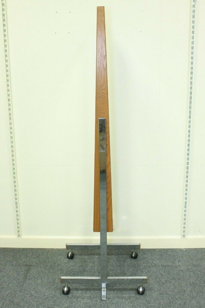 Mirror Freestanding Mobile Double Sided Mirror Store Retail Home UK MADE