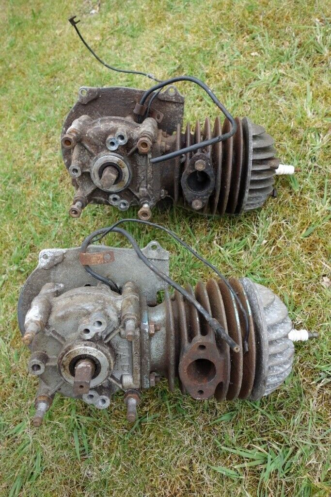 J.A.P. 80cc ENGINES, 2 OFF. BARGAIN AT £42.
