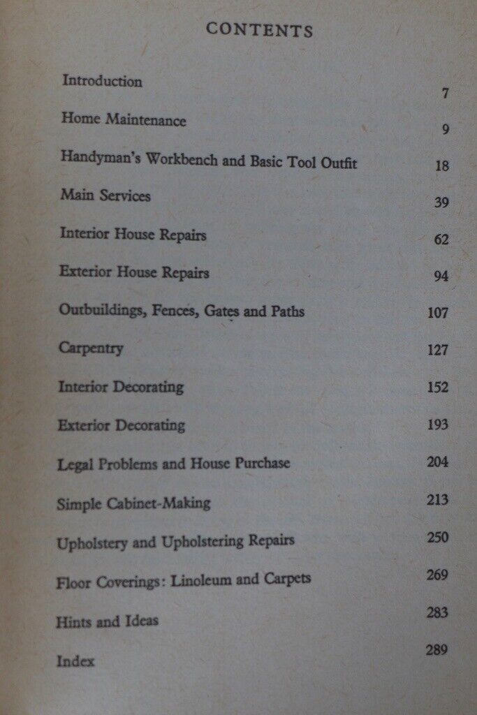 Collectable: The Good Housewife’s Encyclopedia and The Good Handyman’s Encyclopedia. £15 for the two