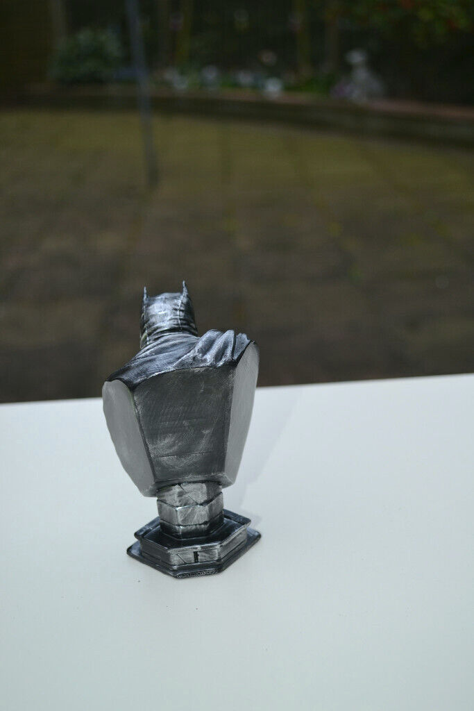 Angry (or constipated?) Batman bust, Handmade...