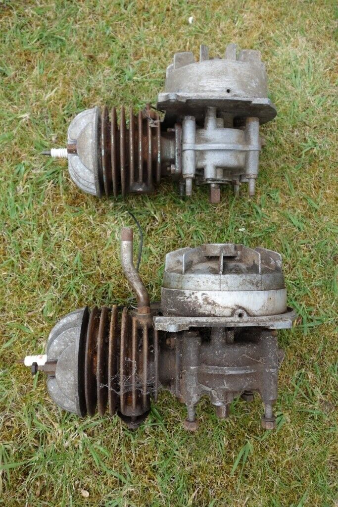 J.A.P. 80cc ENGINES, 2 OFF. BARGAIN AT £42.