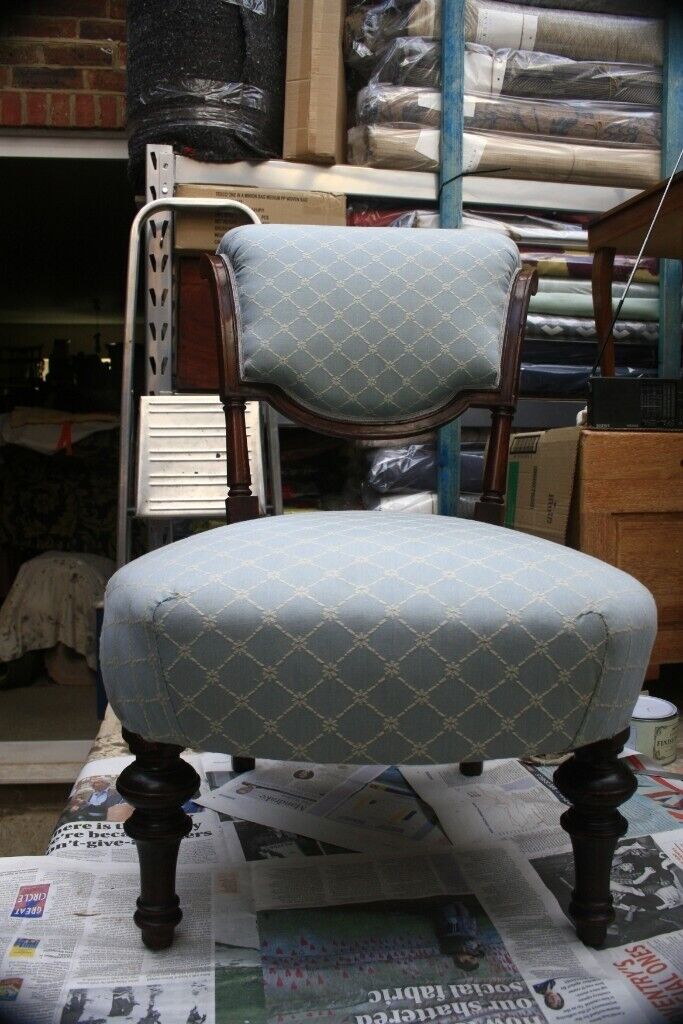 Superb Bedroom chair, just renovated and reupholstered.