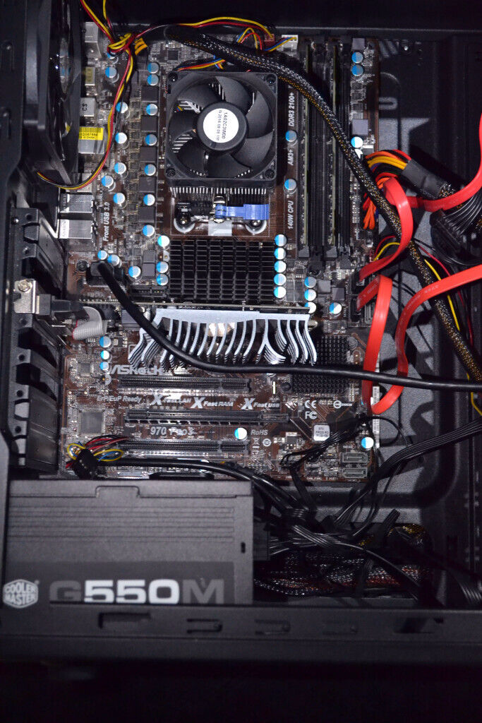 Gaming PC guts... 6 core FX 6300 8GB RAM 60GB SSD bare bones