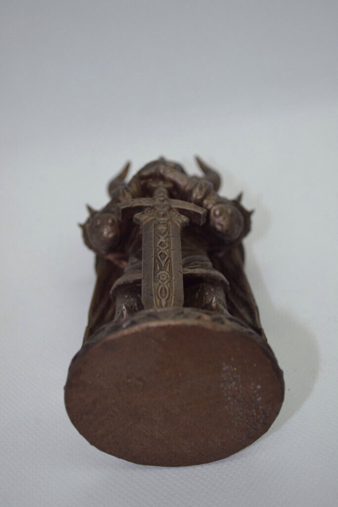 Viking statue, faux bronze effect sculpture...also Warhammer?