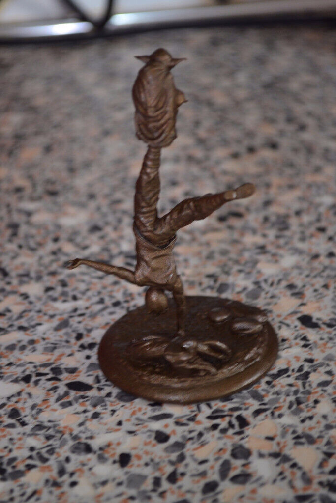 Jedi in training! Star Wars, Yoda Luke Faux Bronze statue/ sculpture