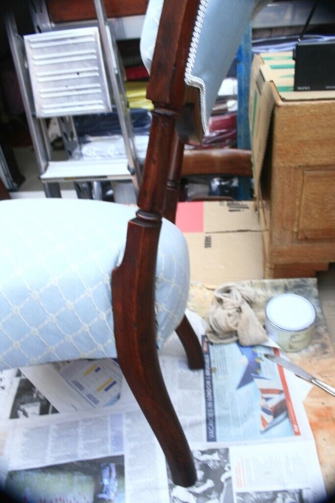 Superb Bedroom chair, just renovated and reupholstered.