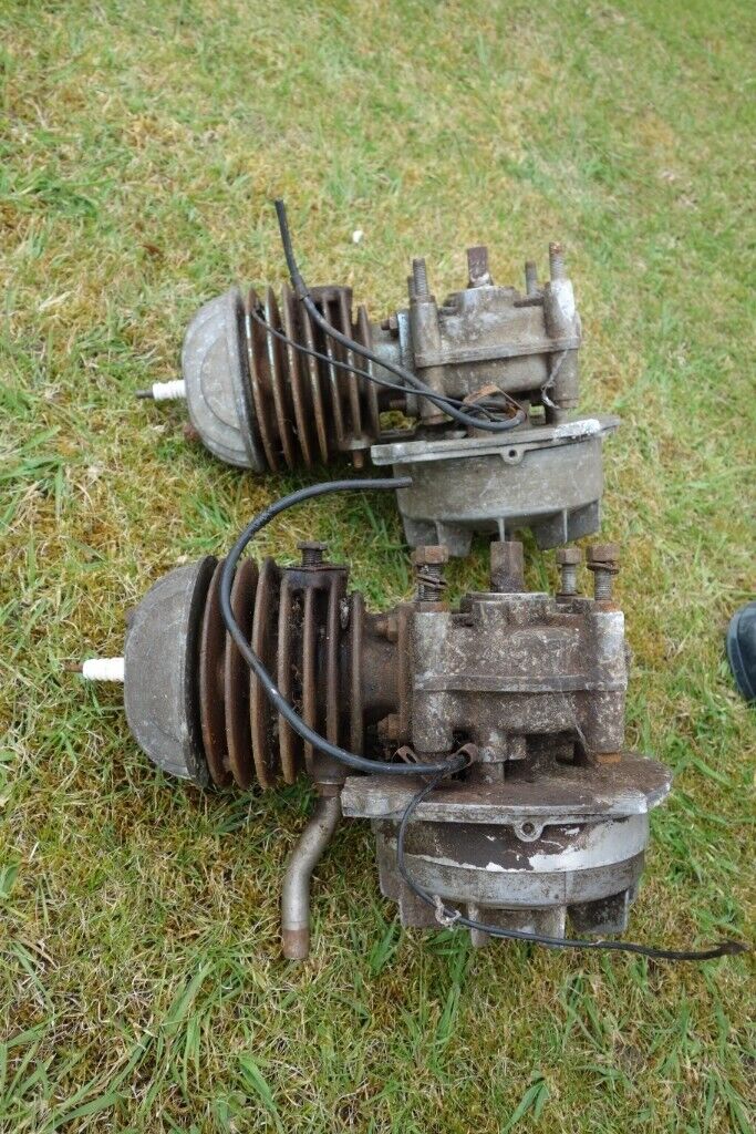 J.A.P. 80cc ENGINES, 2 OFF. BARGAIN AT £42.