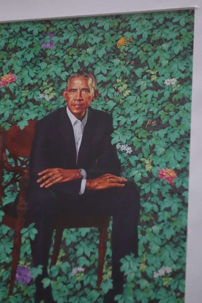 Kehinde Wiley. Barack Obama portrait. Matte Print. 2018. Open Edition.  Free delivery