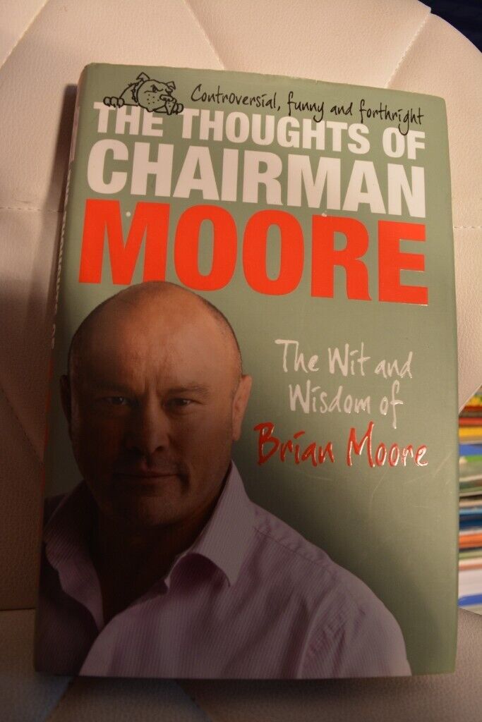 image for THE THOUGHTS OF CHAIRMAN - MOORE BOOK